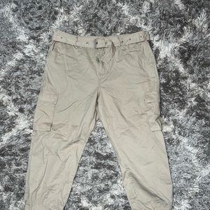 Khaki Joggers
